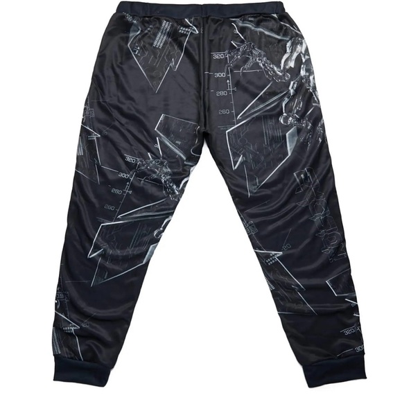 NWT- Excision- Magnetite' Joggers - Black/White Size Small - Picture 2 of 5